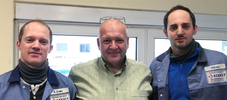 Geschäftsführer-Trio ab 1. Januar 2021